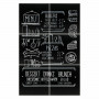 Pizarra Securit Colgadores adhesivos Set 40 x 40 cm 6 Unidades