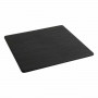 Assiette plate Inde Africa Noir Mélamine Carré 35 x 35 x 0,7 cm (6 U