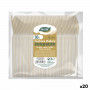 Set de Cucharas Algon Madera 20 Unidades 16 x 3 x 1 cm