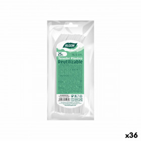 Ensemble de Fourchettes Algon Réutilisable Blanc 36 Unités 16,5 cm s