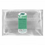 Ensemble de Fourchettes Algon Réutilisable Transparent 10 Unités 18 