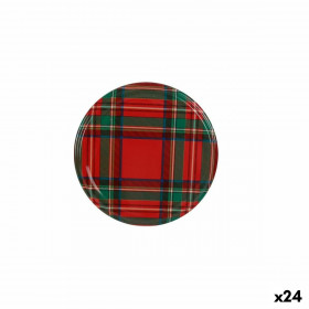 Set of lids Sarkap  Scottish Man 6 Pieces 6,6 x 0,8 cm (24 Units)