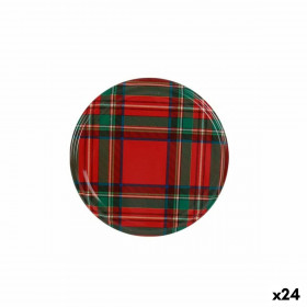Set of lids Sarkap  Scottish Man 6 Pieces 8 x 0,8 cm (24 Units)