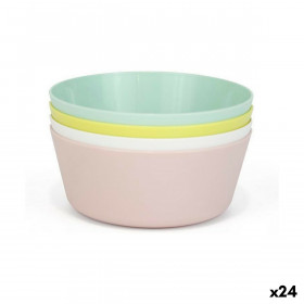 Set di Ciotole Dem Multicolore 4 Pezzi Plastica 12 x 12 x 5 cm (4 Pezz