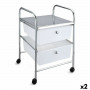 Chest of drawers Confortime Metal With wheels Plastic 33 x 32,5 x 45,5