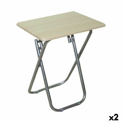 Tavolo Aggiuntivo Pieghevole Confortime Legno 66 x 38 x 48 cm (2 Unit