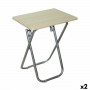 Tavolo Aggiuntivo Pieghevole Confortime Legno 66 x 38 x 48 cm (2 Unit