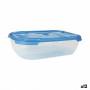 Set di scatole porta pranzo Tontarelli Nuvola 1,15 L Azzurro Rettangol
