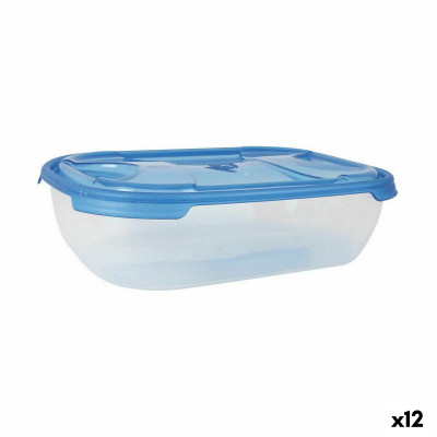 Set di scatole porta pranzo Tontarelli Nuvola 1,15 L Azzurro Rettangol