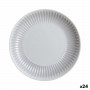Assiette à dessert Luminarc Cottage Gris verre 19 cm (24 Unités) sur