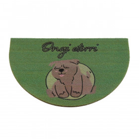 Zerbino Versa Ongi Etorri Orso Termoplastico Fibra di cocco 25 x 5 x 7