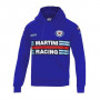 Sweat à capuche Sparco Martini Racing Bleu