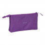 Triple Carry-all Real Valladolid C.F. Purple 22 x 12 x 3 cm