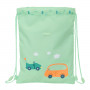 Sac à dos serré par des ficelles Safta Coches Vert 26 x 34 x 1 cm su