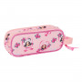 Zweifaches Mehrzweck-Etui Na!Na!Na! Surprise Fabulous Rosa 21 x 8 x 6