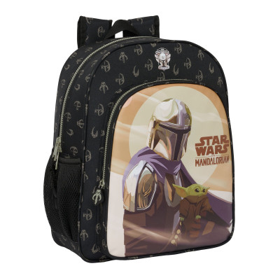 Cartable The Mandalorian This is the way Noir 32 X 38 X 12 cm sur la c