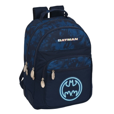 Cartable Batman Legendary Blue marine 32 x 42 x 15 cm sur la caverne d