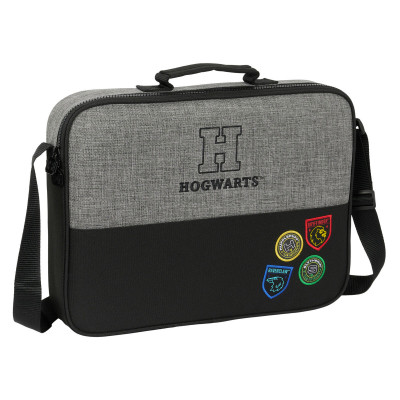 Borsa per la scuola Harry Potter House of champions Nero Grigio 38 x 2