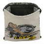 Sac à dos serré par des ficelles Jurassic World Warning Gris 35 x 40