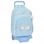 Cartable à roulettes Glow Lab Cisnes Bleu 30 x 46 x 14 cm sur la cave