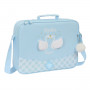 Cartable d'école Glow Lab Cisnes Bleu clair 38 x 28 x 6 cm sur la cav