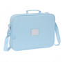 Cartera Escolar Glow Lab Cisnes Azul claro 38 x 28 x 6 cm