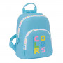 Sac à dos Benetton Spring Mini Celeste 25 x 30 x 13 cm sur la caverne