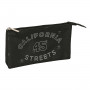 Portaoggetti Triplo Safta California Nero 22 x 12 x 3 cm
