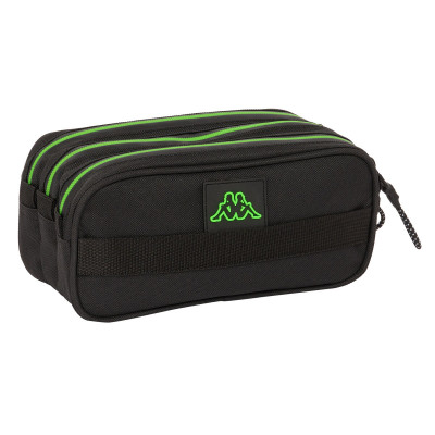 Trousse Fourre-Tout Triple Kappa Black Noir 21,5 x 10 x 8 cm sur la ca