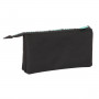 Dreifaches Mehrzweck-Etui F.C. Barcelona Schwarz 22 x 12 x 3 cm