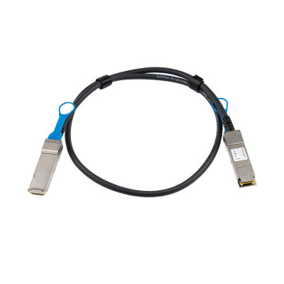 Cavo di Rete Rigido UTP Categoria 6 Startech QSFP40GPC1M Nero 1 m