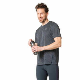 Maglia a Maniche Corte Unisex Odlo Zeroweight Enginee Grigio scuro