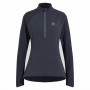 Maglia a Maniche Lunghe Unisex Odlo 1/2 Zip Zeroweight Nero