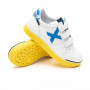 Children's Indoor Football Shoes Munich G-3 Kid Vco Profit 388 White