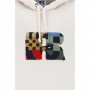 Sudadera con Capucha Hombre Russell Athletic Makie Blanco
