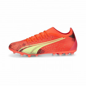Scarpe da Calcio per Adulti Puma Ultra Match MG Arancio