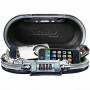 Coffre-Fort Portable avec Câble de Sécurité Master Lock 5900EURD Noir ABS 6 x 12,9 x 24 cm