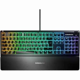 Tastiera meccanica SteelSeries APEX 3 Francese Nero AZERTY