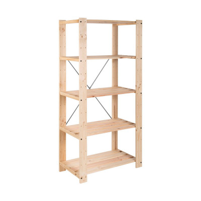 Scaffale Astigarraga Evolution 5 174,5 x 76,5 x 38,5 cm Marrone Pino 5