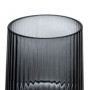 Vaso Grigio Vetro 10,5 x 10,5 x 15 cm