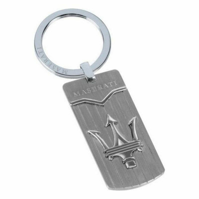 Keychain Maserati KMU4160120 Steel Silver