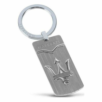 Keychain Maserati KMU4160131 Steel Silver