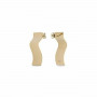 Boucles d´oreilles Femme Rosefield BWCEG-J221 Acier inoxydable 1,5 cm