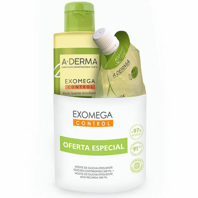Shower Oil A-Derma Control 2 x 500 ml