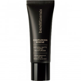 Hydrating Cream with Colour bareMinerals Complexion Rescue Dune Spf 30