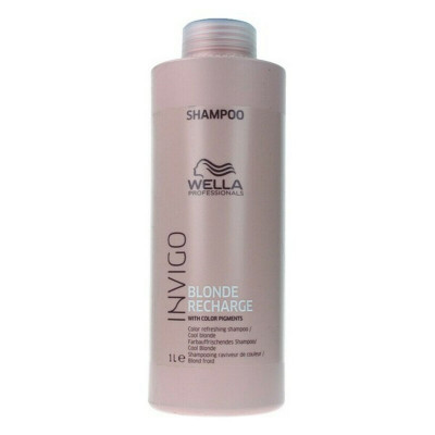 Shampoo for Blonde or Graying Hair Invigo Blonde Recharge Wella (1000 ml)