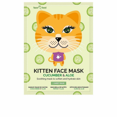 Masque apaisant 7th Heaven Animal Kitten Concombre (1 Unités) (1 uds)