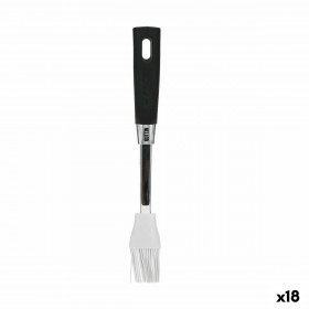 Pennello in Silicone Quttin Foodie Nero 28 x 4 cm 2 mm (18 Unità)