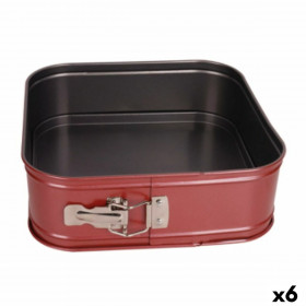 Stampo Removibile Quttin Quadrato 24 x 24 x 7 cm (6 Unità)