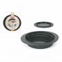 Molde para Horno Quttin Silicona Rígido 31 x 28,5 x 5,3 cm (8 Unidade